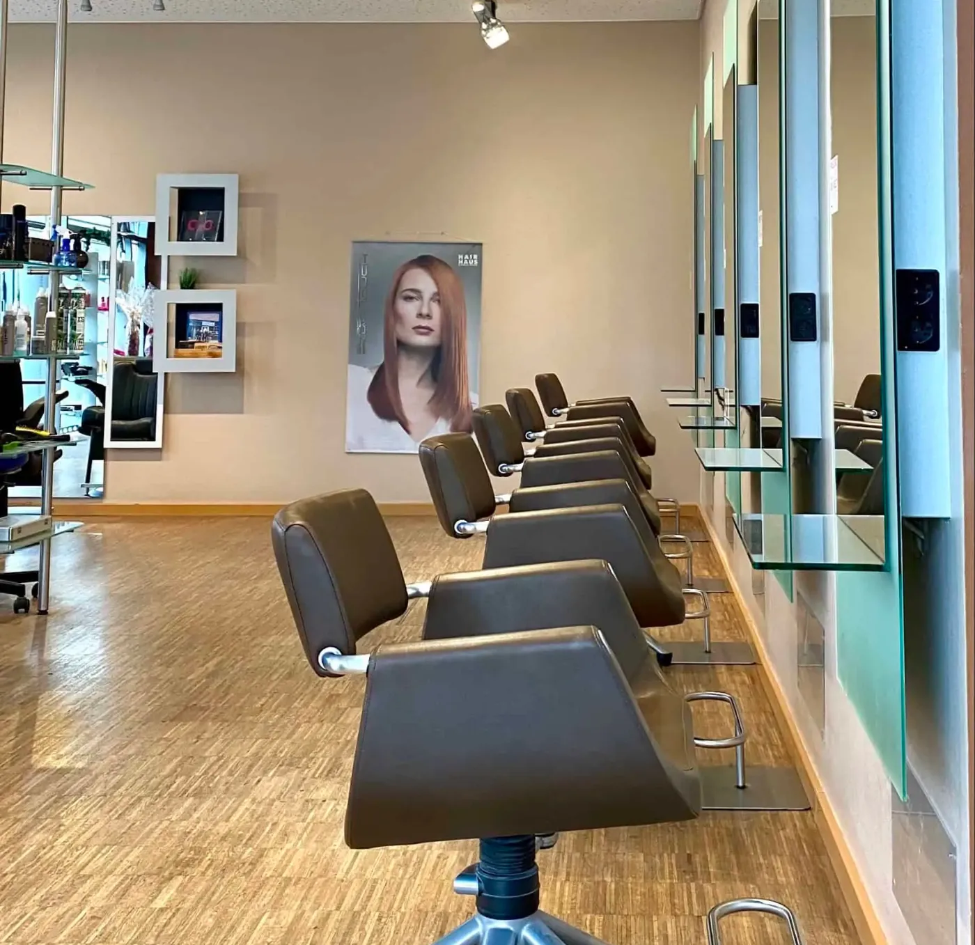 Bedienplätze im Salon Melitta Lang in Mainz-Weisenau